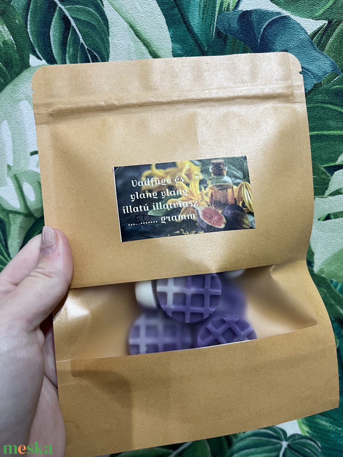 Vadfüge és ylang ylang illatú szójaviasz illatviasz 50 gramm - otthon & életmód - gyertya, illat, aroma - illatviasz - Meska.hu Vadfüge és ylang ylang illatú szójaviasz illatviasz 50 gramm - otthon & életmód - gyertya, illat, aroma - illatviasz - Meska.hu