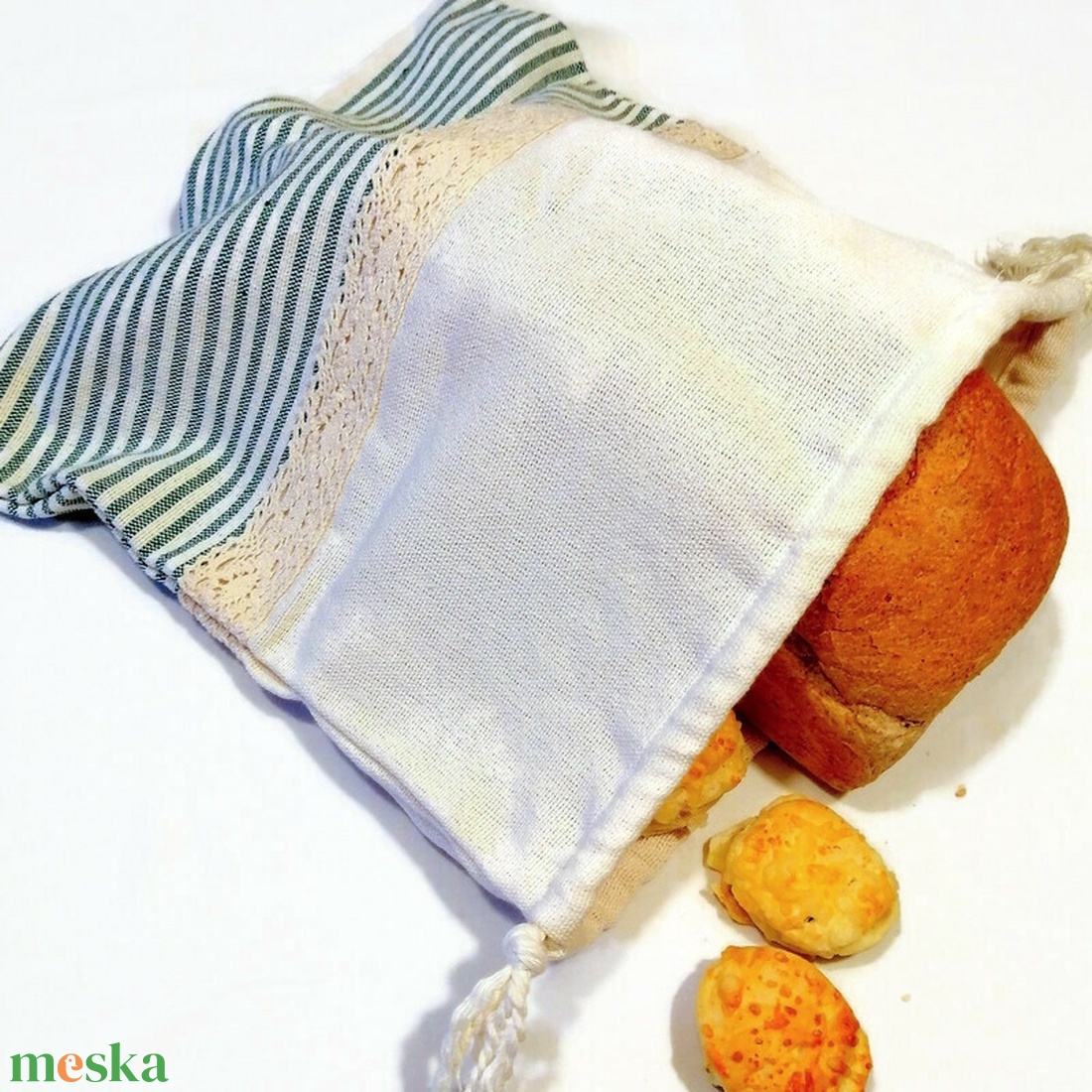 Kézzel szövött kenyereszsák - 1 kg - otthon & életmód - konyhafelszerelés, tálalás - konyhai tárolás - kenyértartó - Meska.hu Kézzel szövött kenyereszsák - 1 kg - otthon & életmód - konyhafelszerelés, tálalás - konyhai tárolás - kenyértartó - Meska.hu