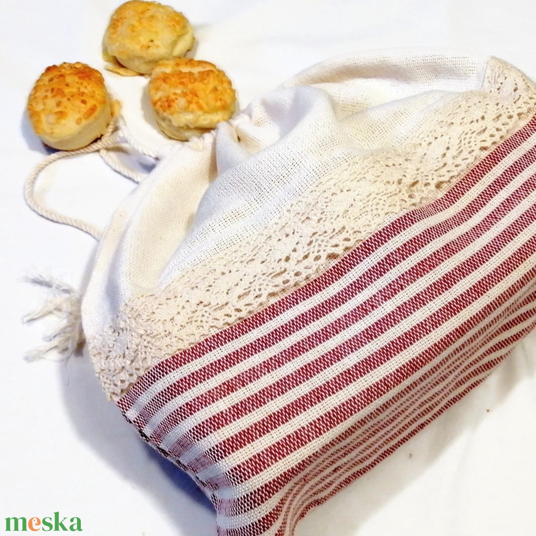 Kézzel szövött kenyereszsák - 1 kg - otthon & életmód - konyhafelszerelés, tálalás - konyhai tárolás - kenyértartó - Meska.hu Kézzel szövött kenyereszsák - 1 kg - otthon & életmód - konyhafelszerelés, tálalás - konyhai tárolás - kenyértartó - Meska.hu
