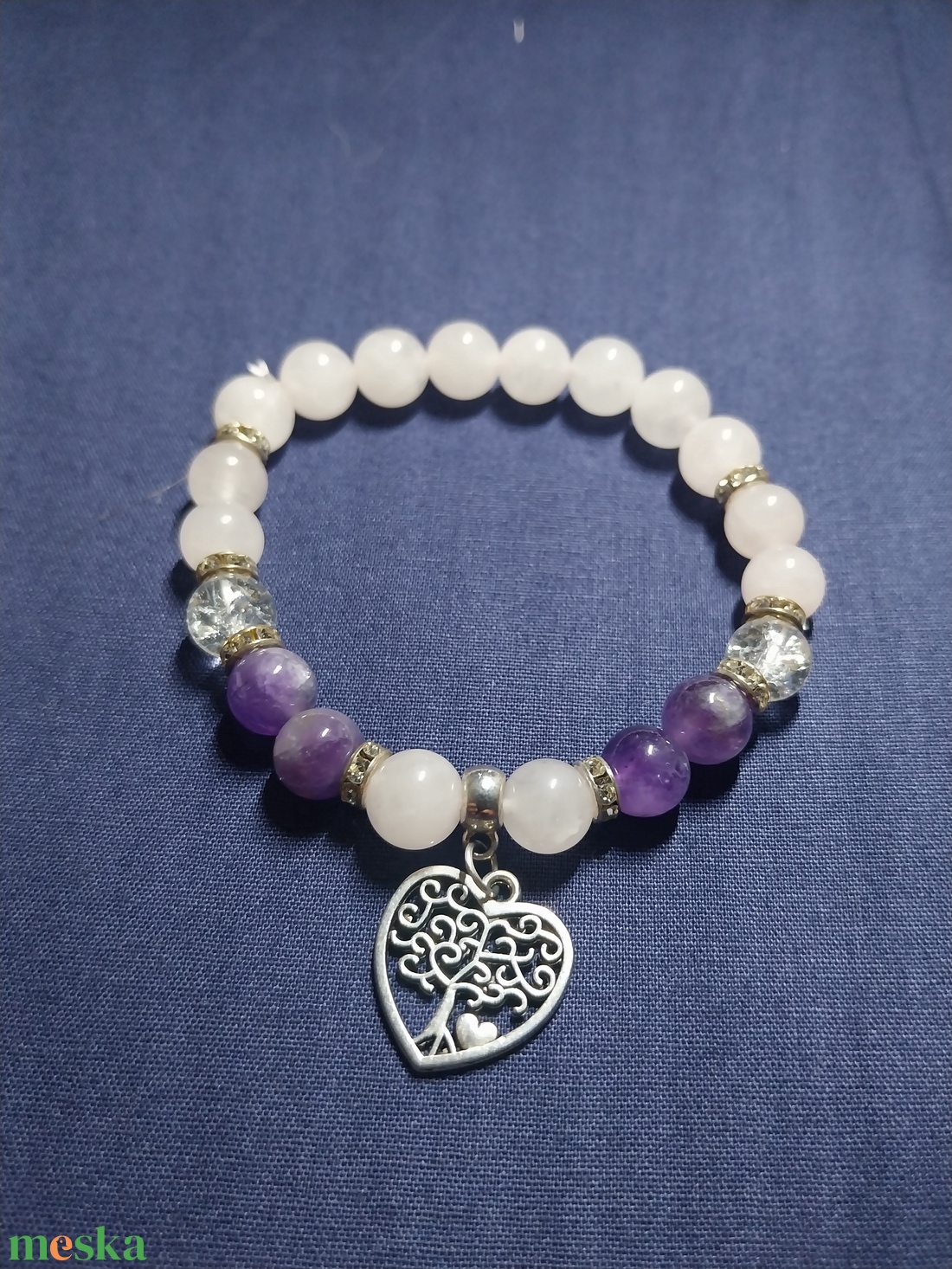 Ádvány karkötő - ékszer - karkötő - ásványkarkötő - Meska.hu