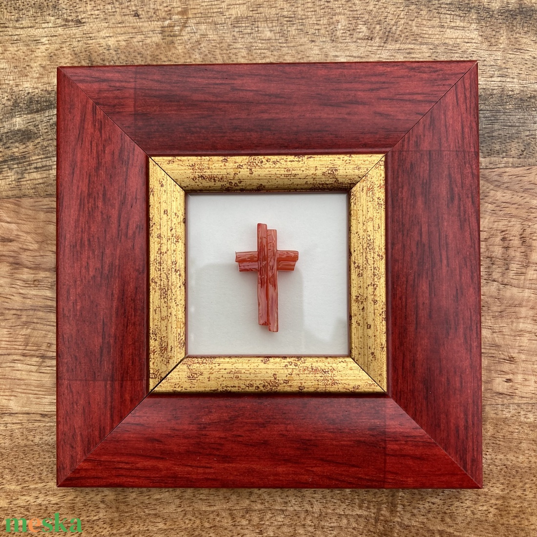 Kereszt falikép, 3D üveg mini kép - otthon & életmód - vallás - kereszt - Meska.hu Kereszt falikép, 3D üveg mini kép - otthon & életmód - vallás - kereszt - Meska.hu