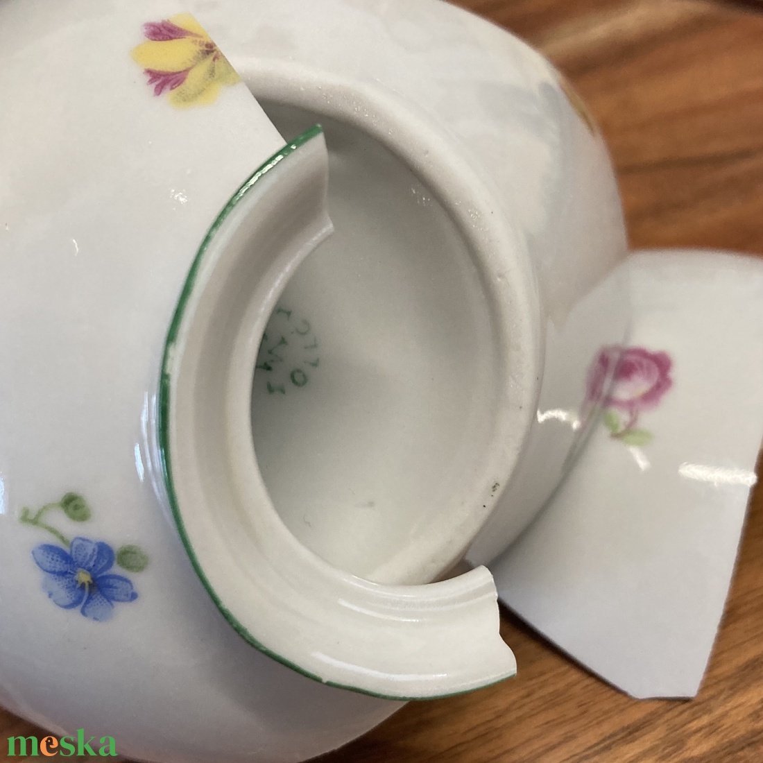 Hollóházi mentett darabok - virágos porcelán nyaklánc - pici medál nemesacél lánccal - ékszer - nyaklánc - medálos nyaklánc - Meska.hu Hollóházi mentett darabok - virágos porcelán nyaklánc - pici medál nemesacél lánccal - ékszer - nyaklánc - medálos nyaklánc - Meska.hu