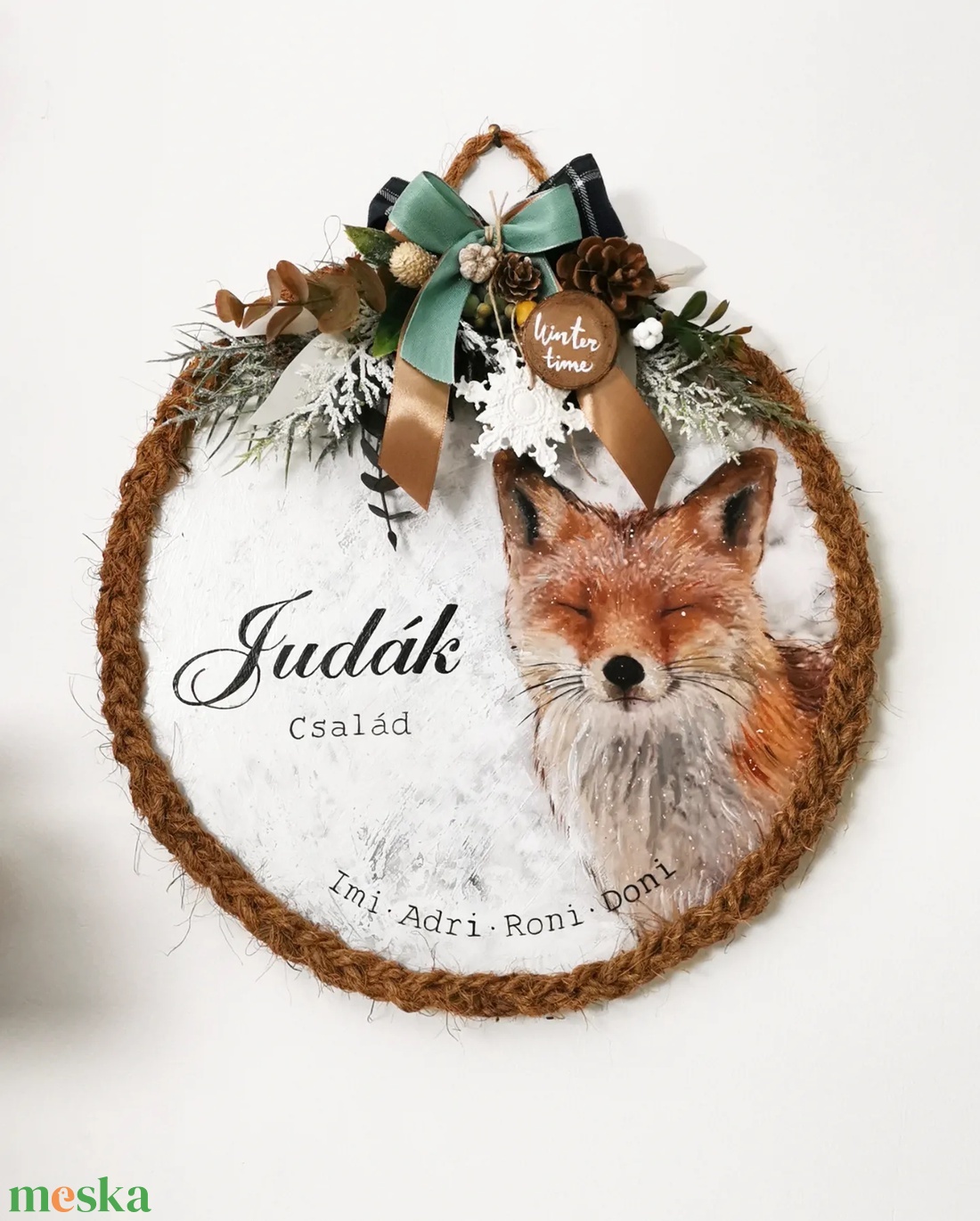 Family Téli Kopogtató, ajtódísz. Kérd saját szöveggel! - otthon & életmód - dekoráció - ajtó- és ablak dekoráció - ajtódísz & kopogtató - Meska.hu Family Téli Kopogtató, ajtódísz. Kérd saját szöveggel! - otthon & életmód - dekoráció - ajtó- és ablak dekoráció - ajtódísz & kopogtató - Meska.hu