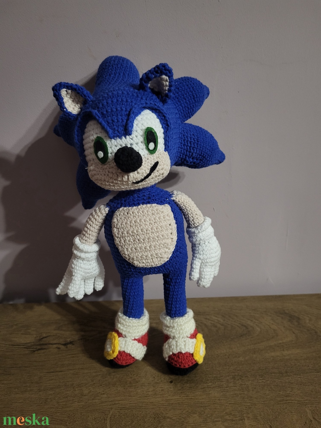 Sonic figura  - játék & sport - plüssállat & játékfigura - más figura - Meska.hu