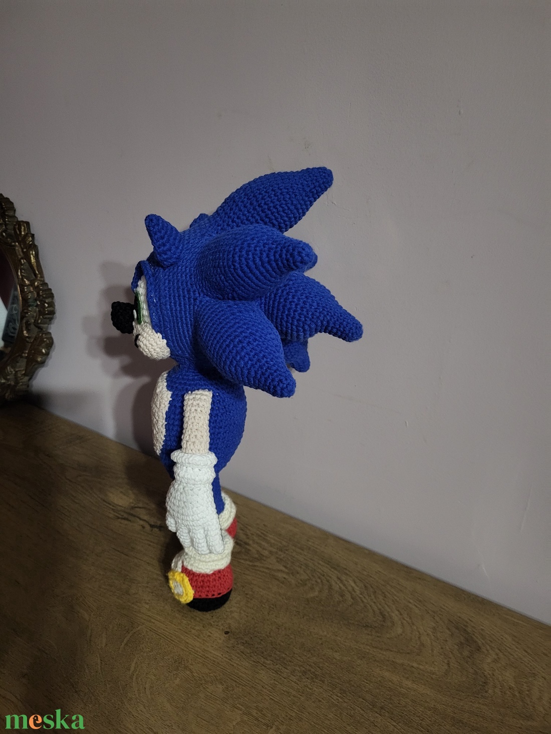 Sonic figura  - játék & sport - plüssállat & játékfigura - más figura - Meska.hu