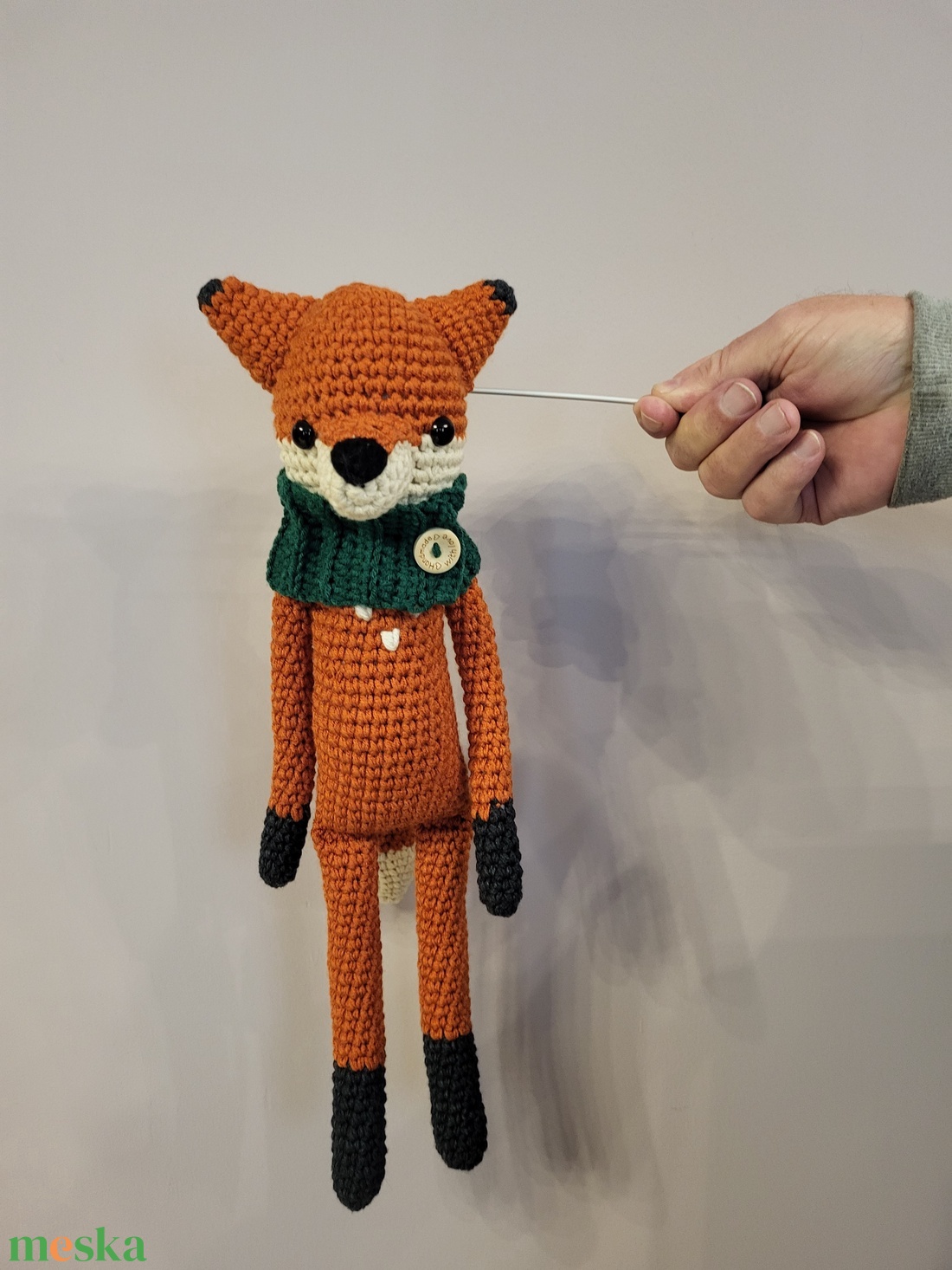 Róka figura  - játék & sport - plüssállat & játékfigura - róka - Meska.hu