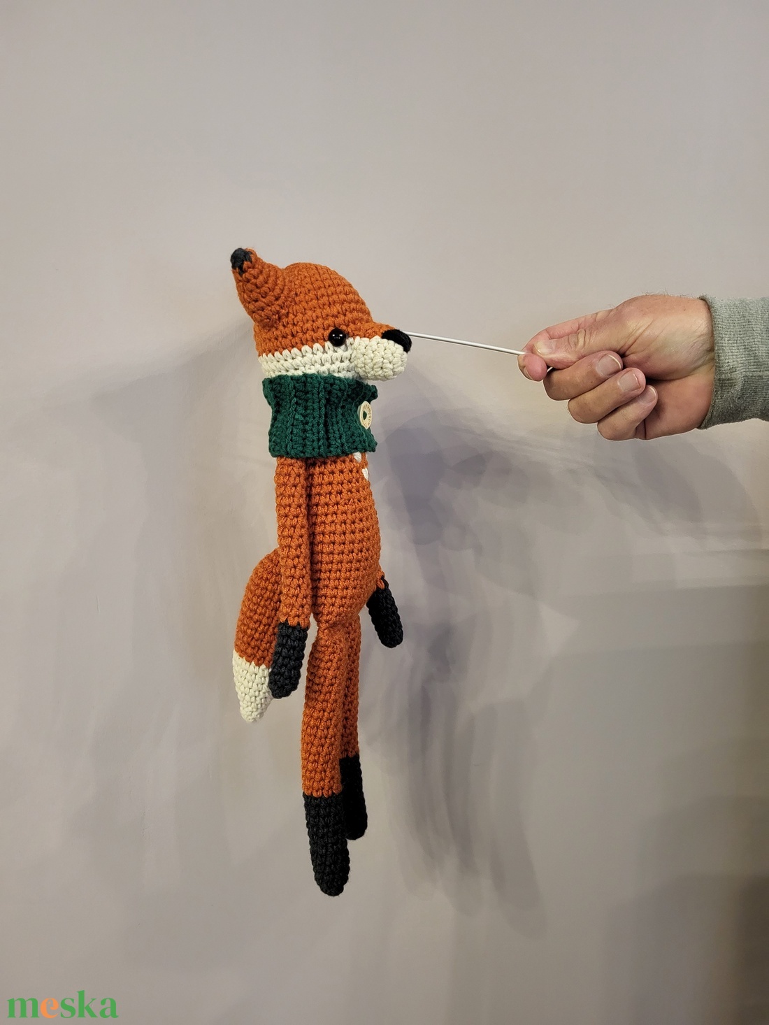 Róka figura  - játék & sport - plüssállat & játékfigura - róka - Meska.hu