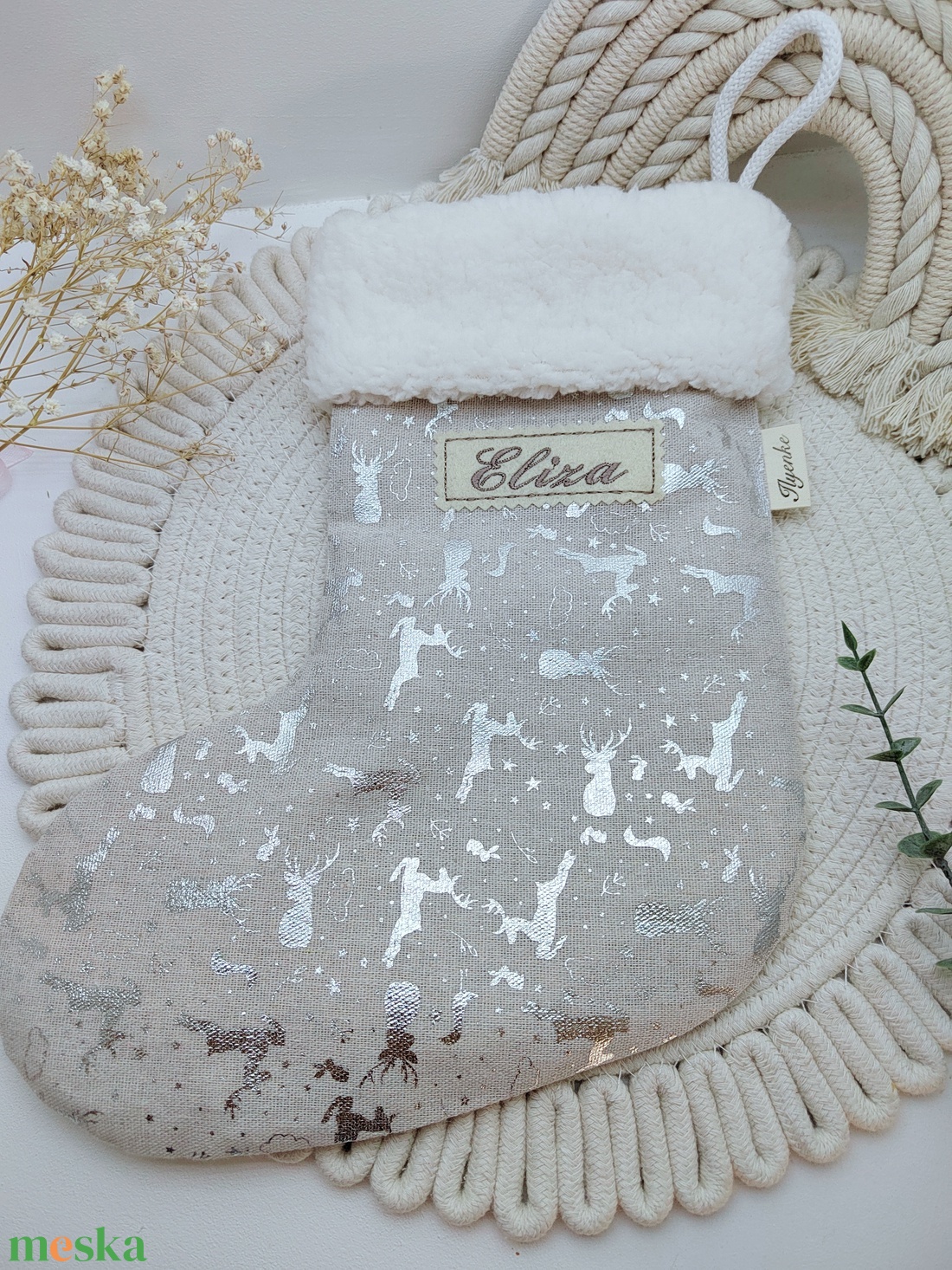 horsi97 részére készült 3 db mikulás csizma.  - karácsony - mikulás - mikulás csizma és zokni - Meska.hu