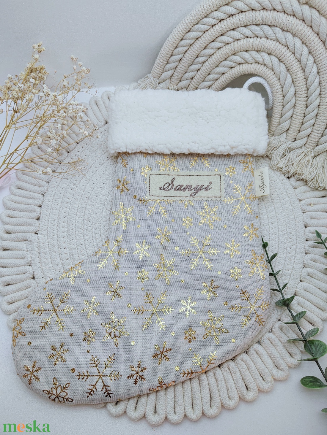 horsi97 részére készült 3 db mikulás csizma.  - karácsony - mikulás - mikulás csizma és zokni - Meska.hu