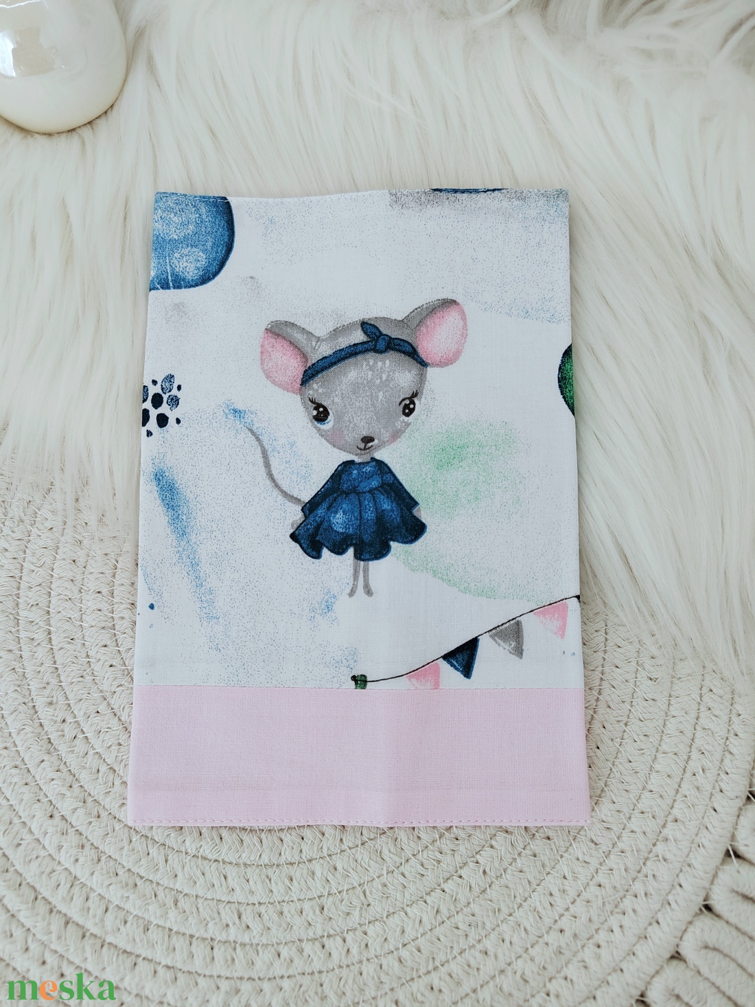 Két rétegű kiskönyv borító  - baba - mama - babaemlékek - egészségügyi kiskönyv borító - Meska.hu