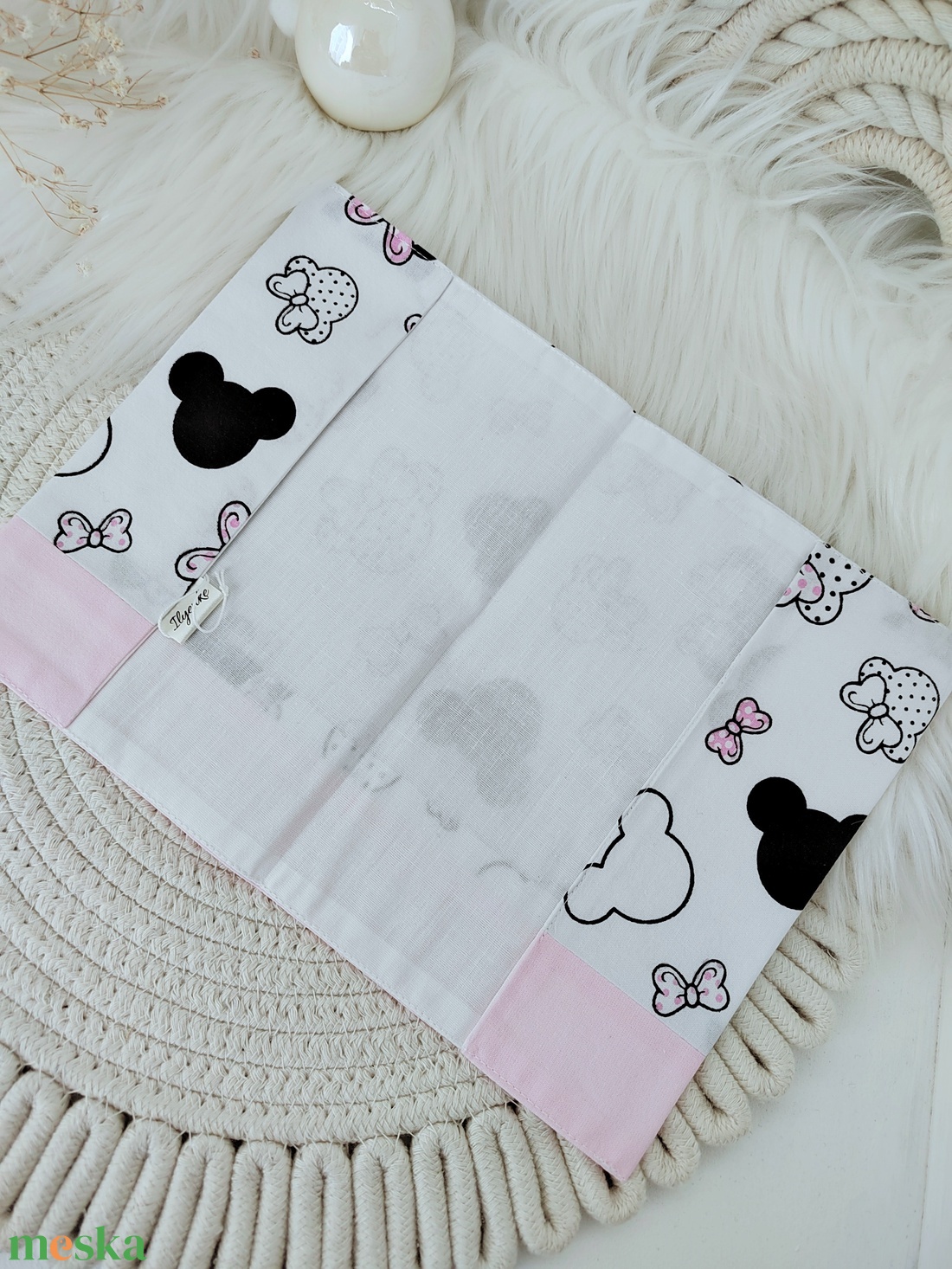 Két rétegű kiskönyv borító  - baba - mama - babaemlékek - egészségügyi kiskönyv borító - Meska.hu