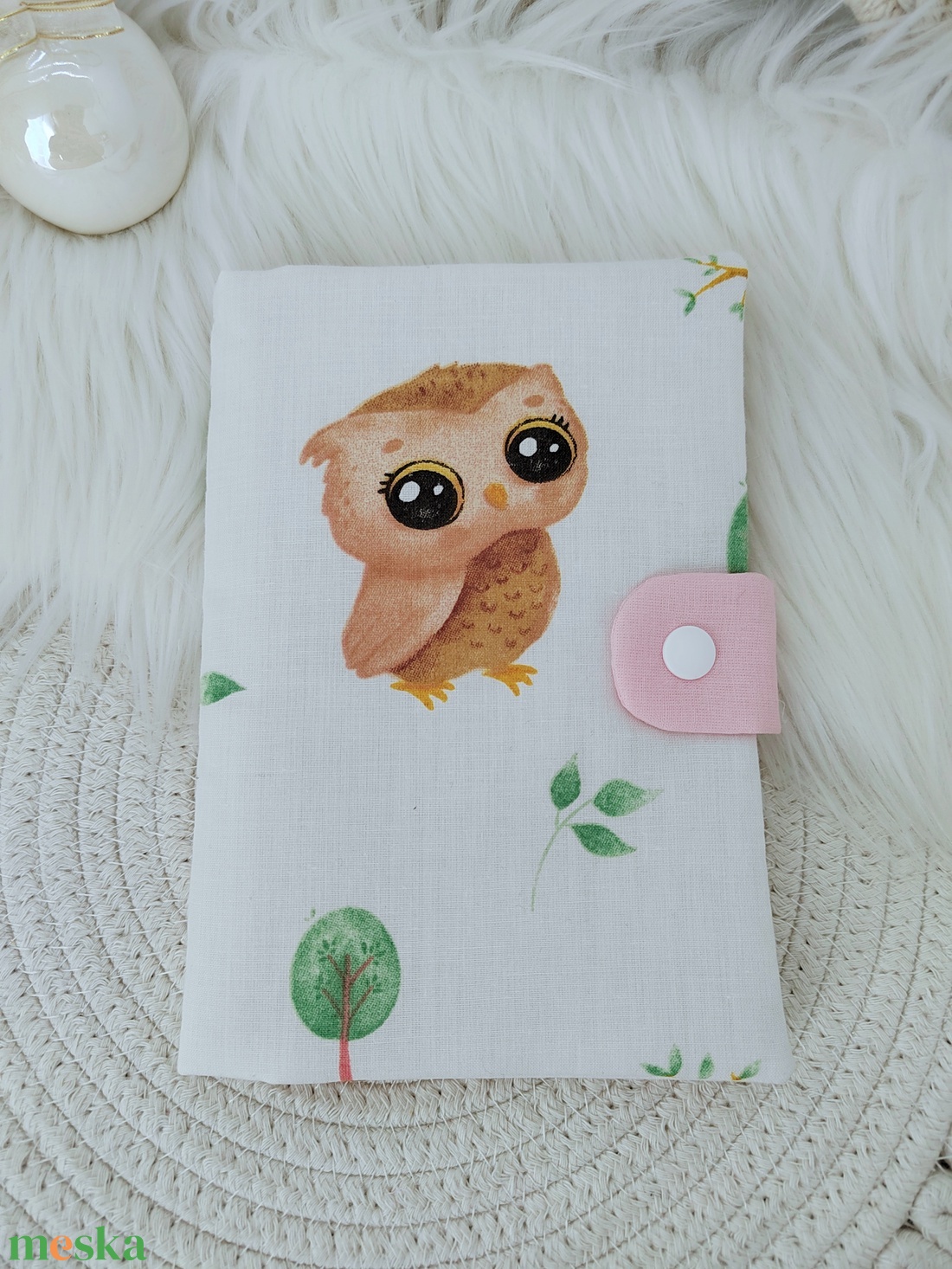 Bélelt, patentos kiskönyv boritó  - baba - mama - babaemlékek - egészségügyi kiskönyv borító - Meska.hu