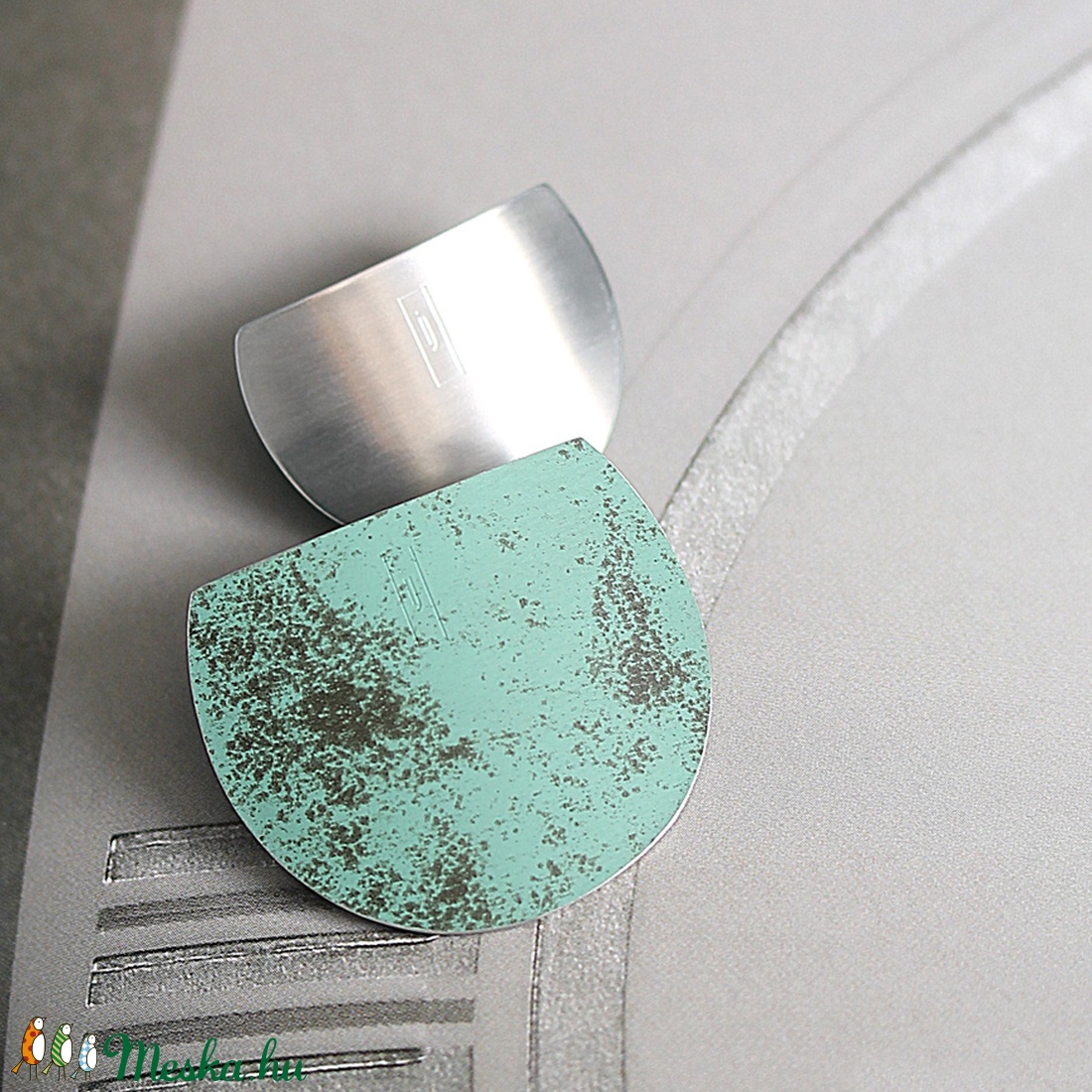 EB VARIO RUSTIC GREEN fülbevaló - ékszer - fülbevaló - Meska.hu EB VARIO RUSTIC GREEN fülbevaló - ékszer - fülbevaló - Meska.hu