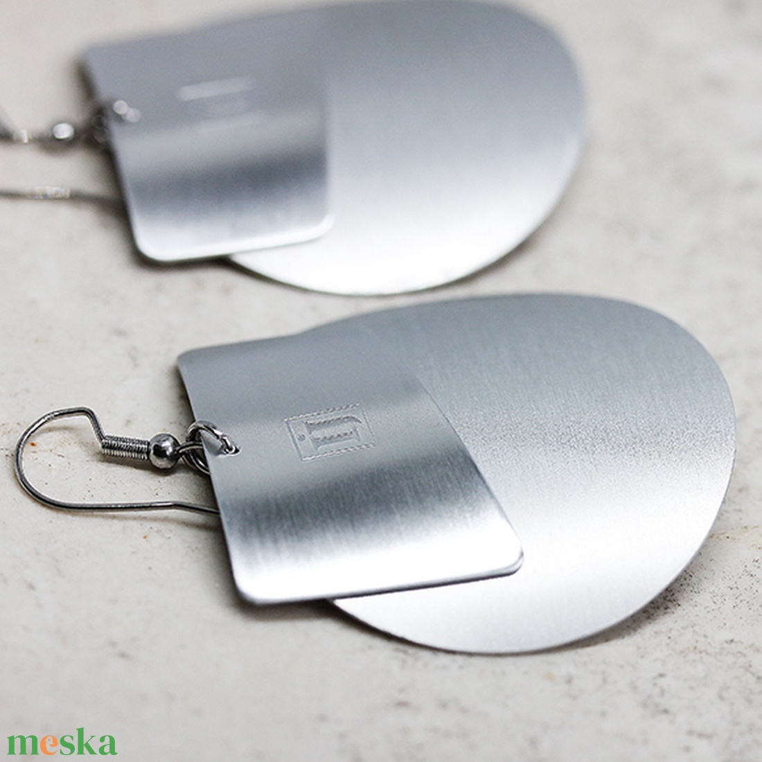 Saga Silver Fülbevaló - ékszer - fülbevaló - lógós kerek fülbevaló - Meska.hu Saga Silver Fülbevaló - ékszer - fülbevaló - lógós kerek fülbevaló - Meska.hu