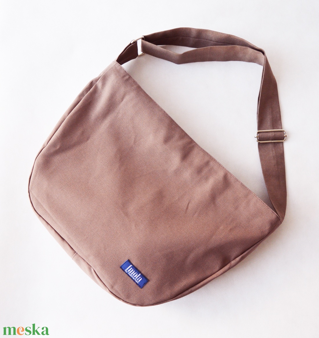 1.1 BASIC KOLLEKCIÓ Válltáska / Oldaltáska / Biciklis táska kávébarna - táska & tok - edzőtáskák - edzőtáskák - Meska.hu