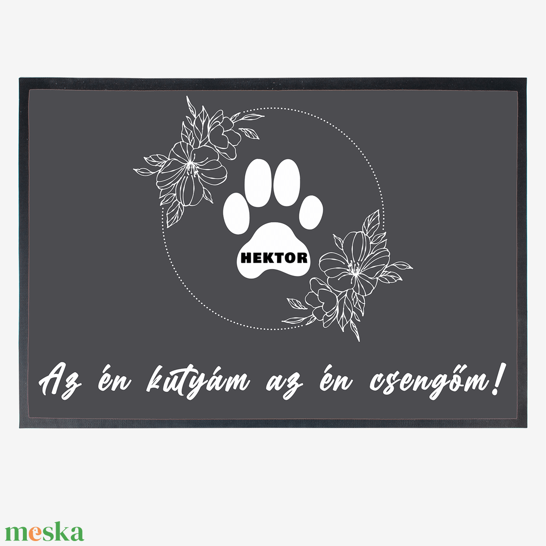 Az én csengőm... lábtörlő  - otthon & életmód - lakástextil - lábtörlő - Meska.hu