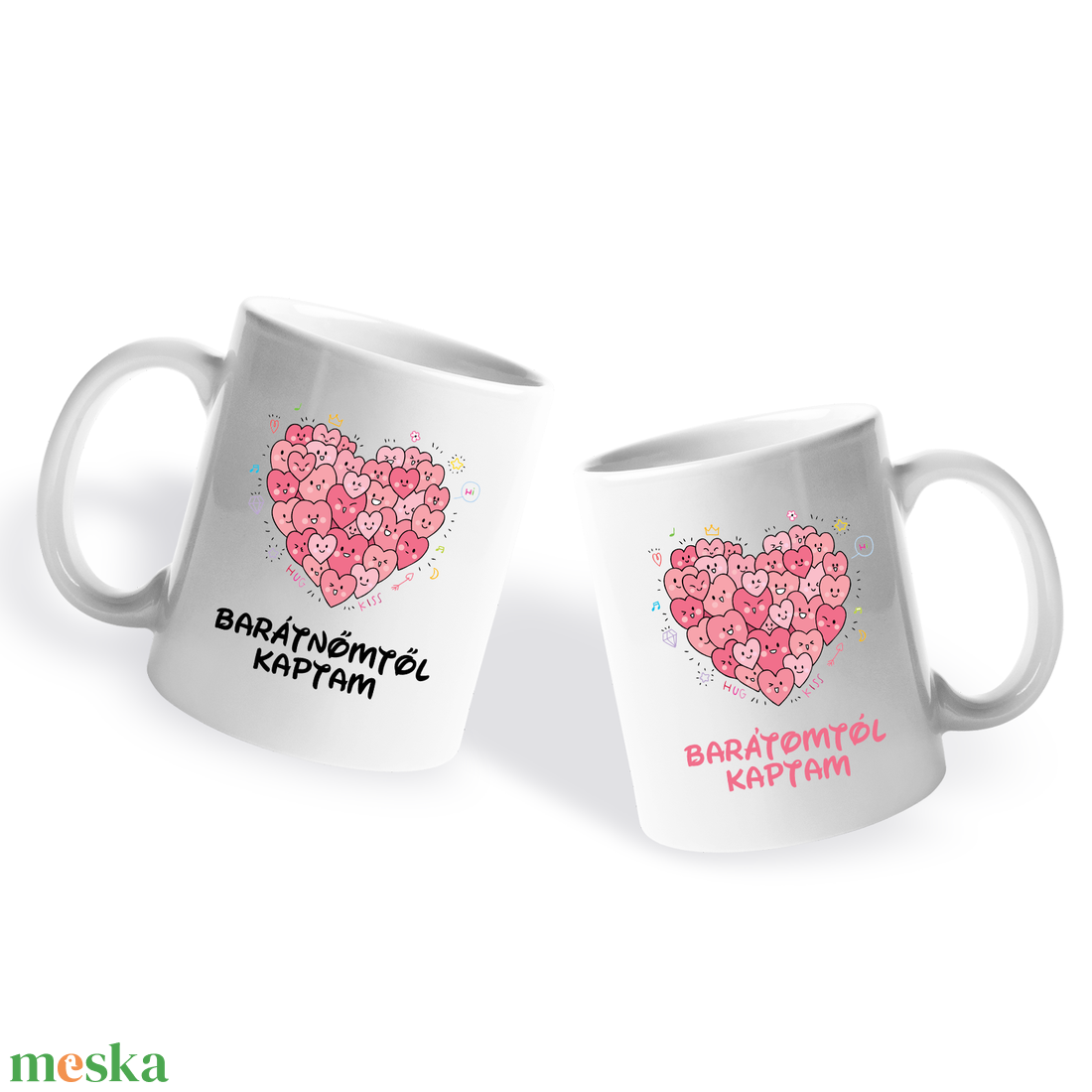 Valentin napi Páros bögre - Barátomtól... - Barátnőmtől kaptam - otthon & életmód - konyhafelszerelés, tálalás - tálalás - bögre & csésze - Meska.hu Valentin napi Páros bögre - Barátomtól... - Barátnőmtől kaptam - otthon & életmód - konyhafelszerelés, tálalás - tálalás - bögre & csésze - Meska.hu