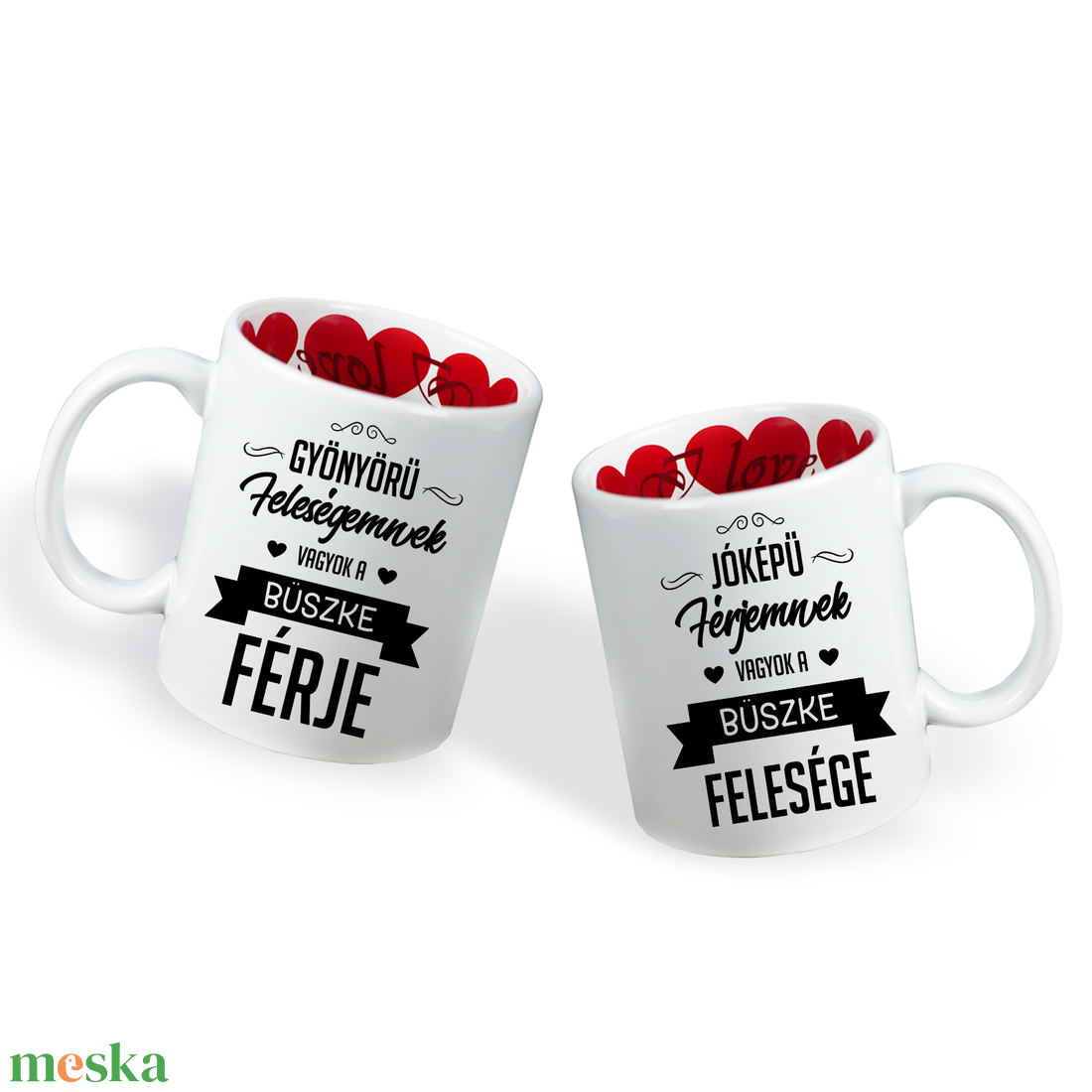 Valentin napi Páros bögre - Büszke Férj-Feleség - otthon & életmód - konyhafelszerelés, tálalás - tálalás - bögre & csésze - Meska.hu Valentin napi Páros bögre - Büszke Férj-Feleség - otthon & életmód - konyhafelszerelés, tálalás - tálalás - bögre & csésze - Meska.hu