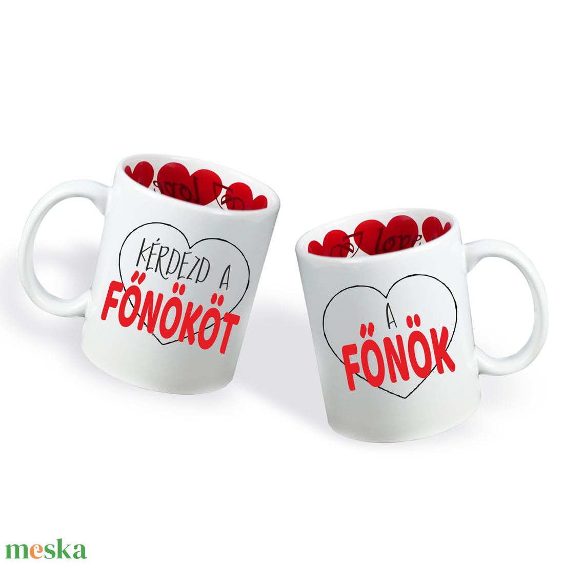 Valentin napi Páros bögre - Kérdezd meg a főnököt - otthon & életmód - konyhafelszerelés, tálalás - tálalás - bögre & csésze - Meska.hu Valentin napi Páros bögre - Kérdezd meg a főnököt - otthon & életmód - konyhafelszerelés, tálalás - tálalás - bögre & csésze - Meska.hu