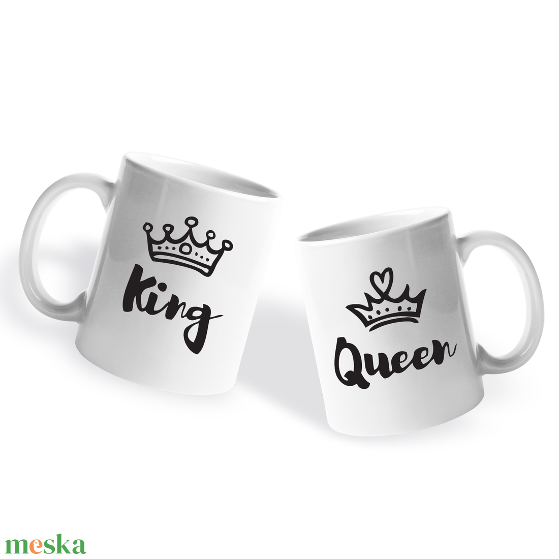 Valentin napi Páros bögre - King-Queen - otthon & életmód - konyhafelszerelés, tálalás - tálalás - bögre & csésze - Meska.hu Valentin napi Páros bögre - King-Queen - otthon & életmód - konyhafelszerelés, tálalás - tálalás - bögre & csésze - Meska.hu