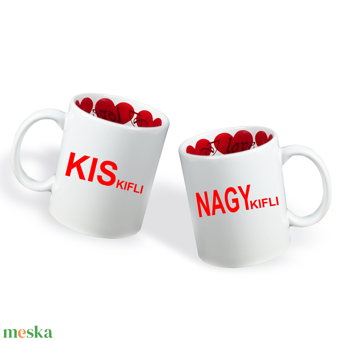 Valentin napi Páros bögre - Kis kifli-Nagy kifli - otthon & életmód - konyhafelszerelés, tálalás - tálalás - bögre & csésze - Meska.hu Valentin napi Páros bögre - Kis kifli-Nagy kifli - otthon & életmód - konyhafelszerelés, tálalás - tálalás - bögre & csésze - Meska.hu