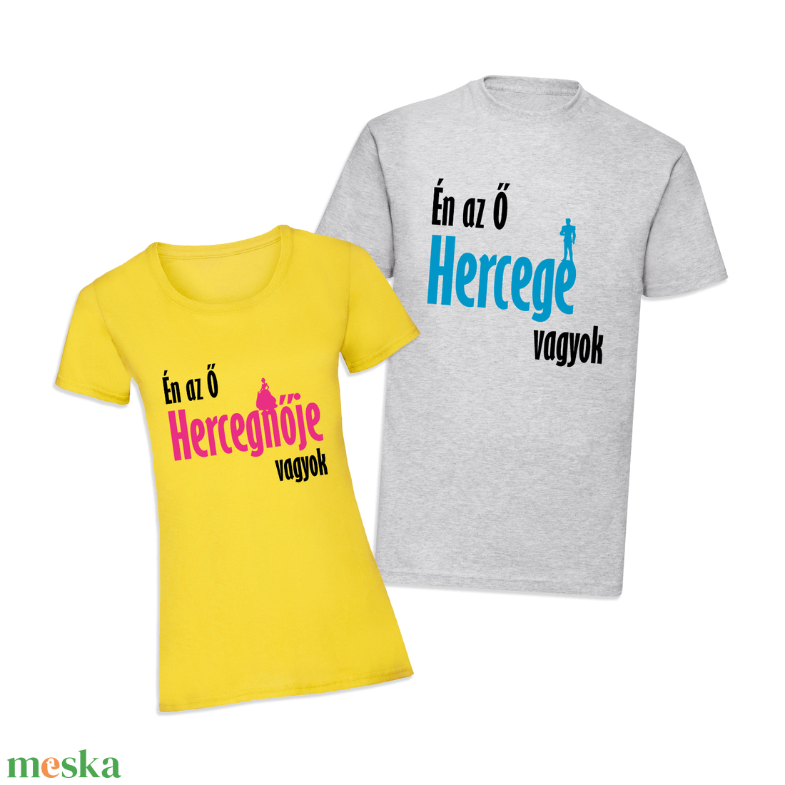Páros mintás póló, pulóver Hercegnő - Herceg - ruha & divat - páros szett - női-férfi páros szett - Meska.hu Páros mintás póló, pulóver Hercegnő - Herceg - ruha & divat - páros szett - női-férfi páros szett - Meska.hu