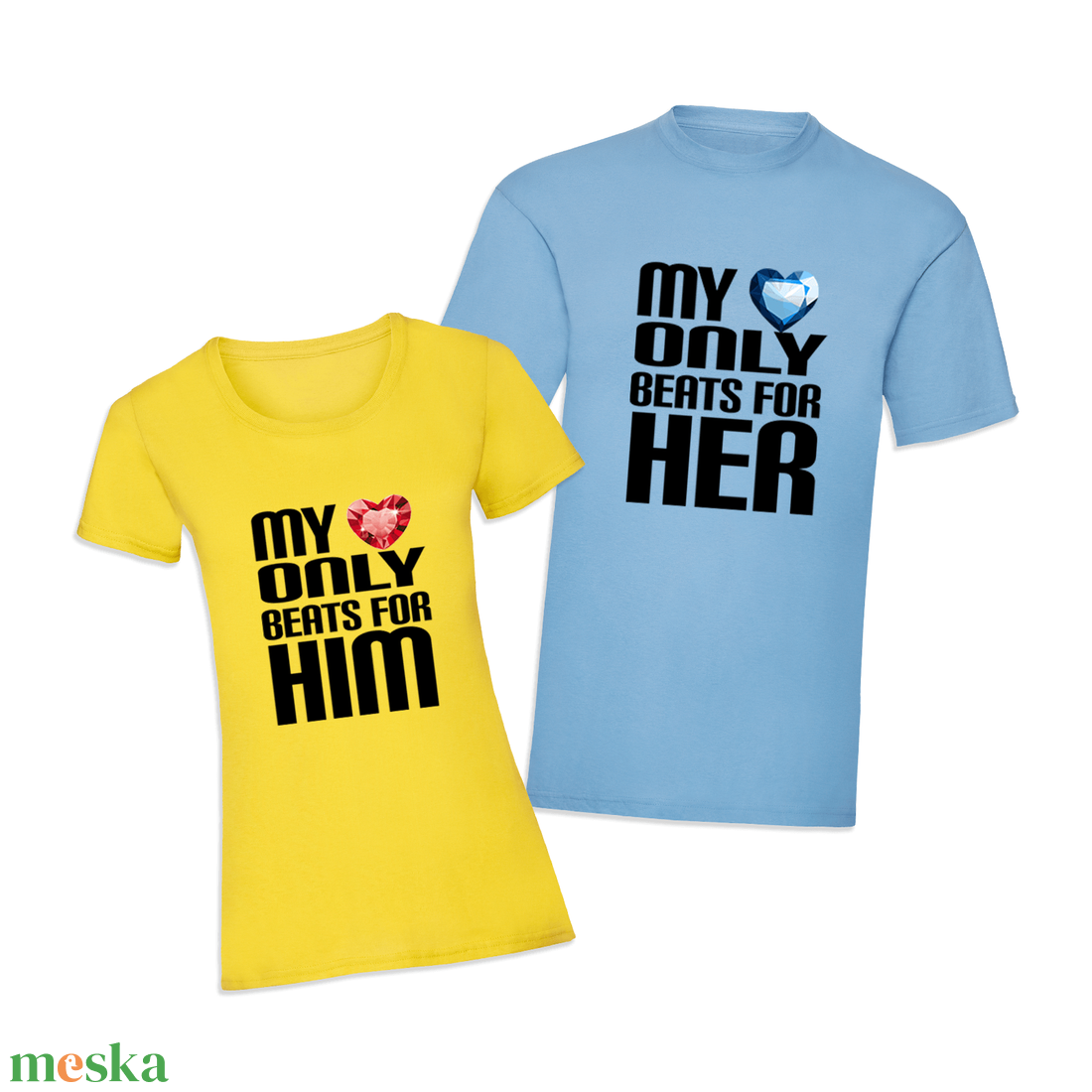 Páros mintás póló, pulóver Him - Her - ruha & divat - páros szett - női-férfi páros szett - Meska.hu Páros mintás póló, pulóver Him - Her - ruha & divat - páros szett - női-férfi páros szett - Meska.hu