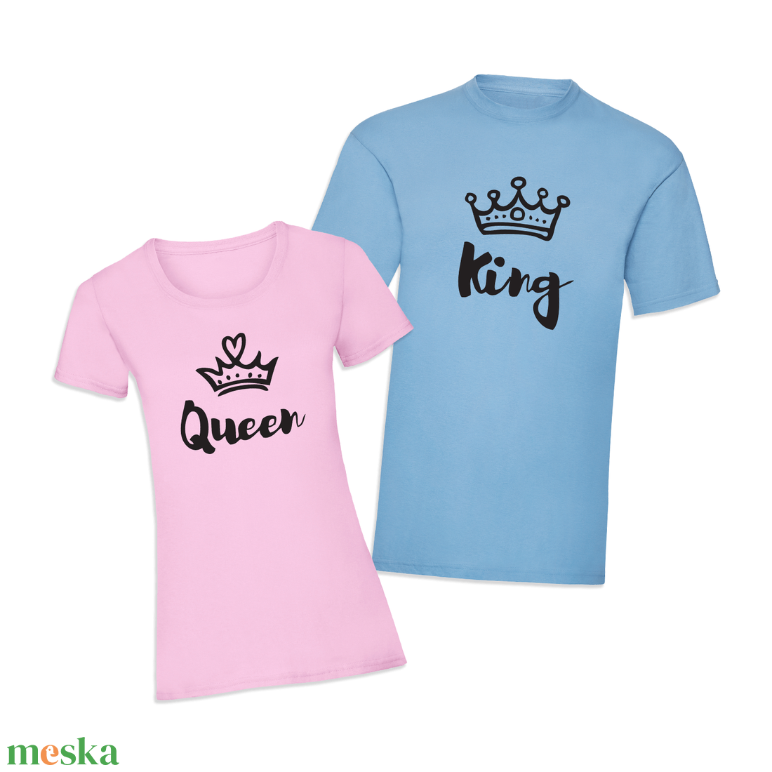 Páros mintás póló, pulóver King - Queen - ruha & divat - páros szett - női-férfi páros szett - Meska.hu Páros mintás póló, pulóver King - Queen - ruha & divat - páros szett - női-férfi páros szett - Meska.hu