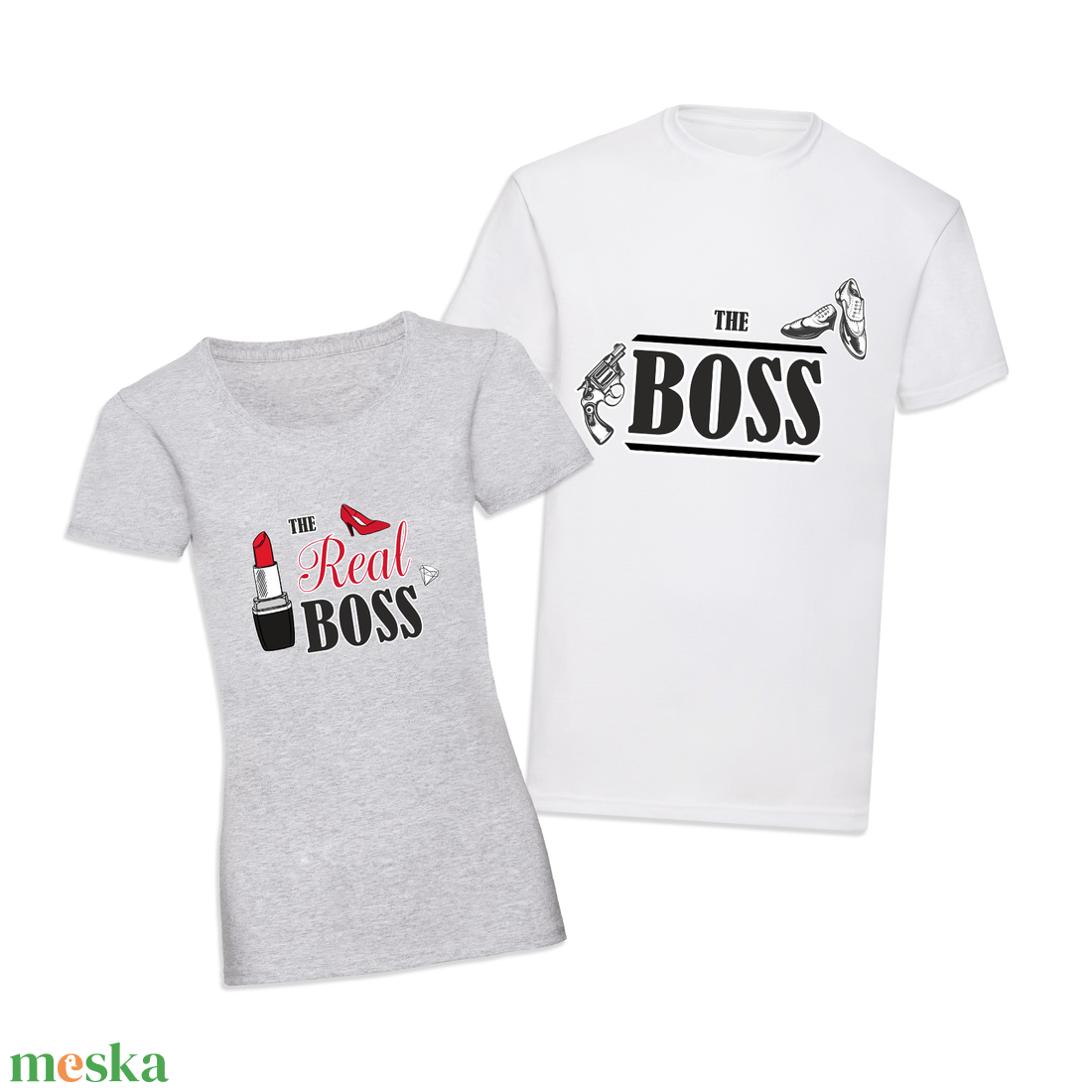 Páros mintás póló, pulóver Real Boss - Boss - ruha & divat - páros szett - női-férfi páros szett - Meska.hu Páros mintás póló, pulóver Real Boss - Boss - ruha & divat - páros szett - női-férfi páros szett - Meska.hu