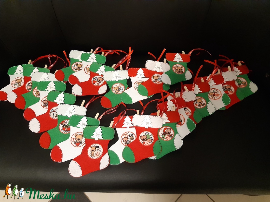 Adventi naptár - karácsony - Meska.hu Adventi naptár - karácsony - Meska.hu