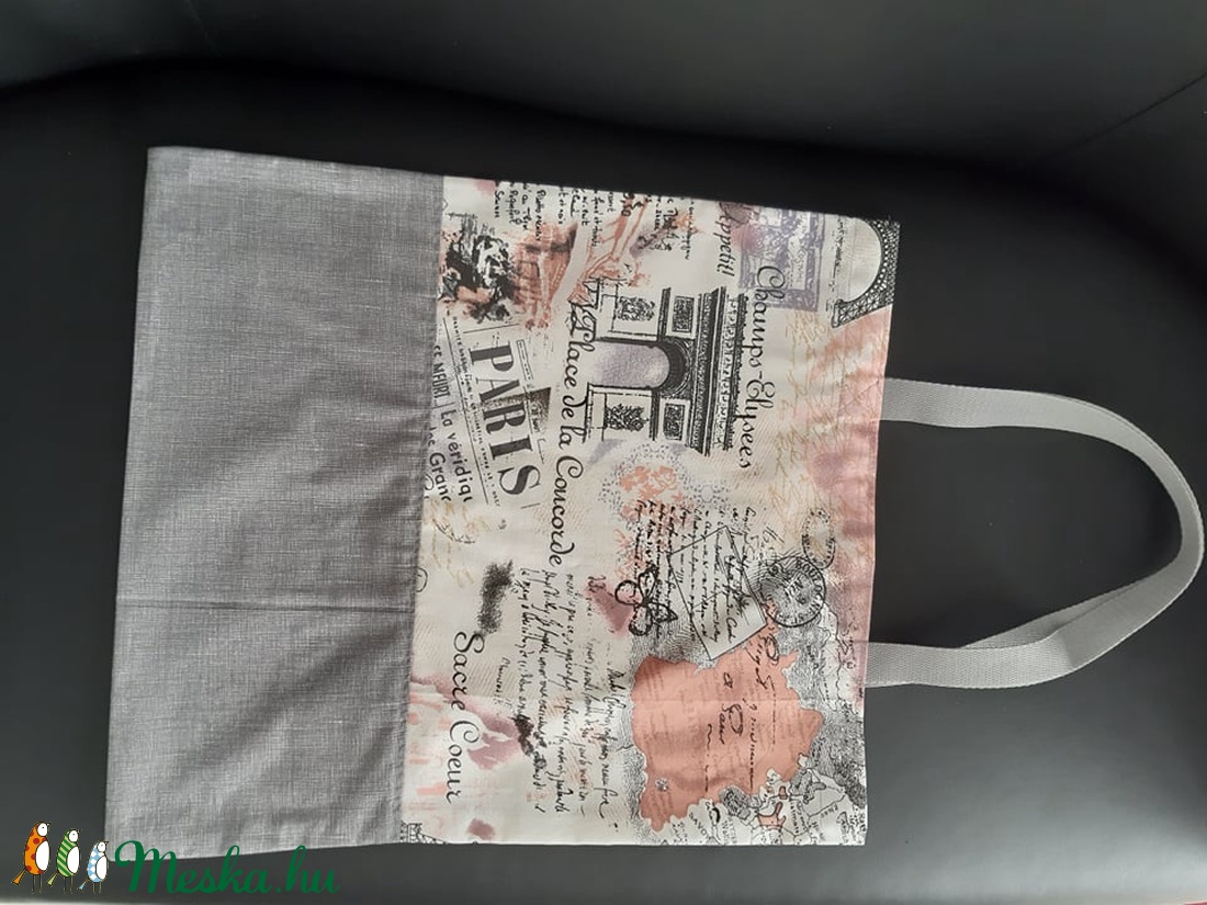 Párizsi mintás bevásárló táska - táska & tok - bevásárlás & shopper táska - shopper, textiltáska, szatyor - Meska.hu Párizsi mintás bevásárló táska - táska & tok - bevásárlás & shopper táska - shopper, textiltáska, szatyor - Meska.hu
