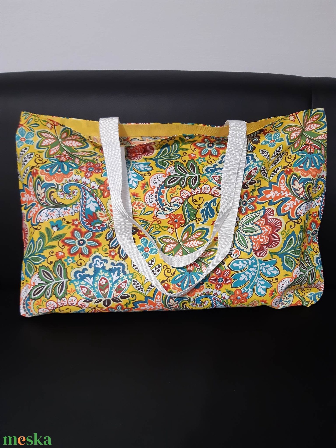Tarka bevásárlótáska (kicsi) - táska & tok - bevásárlás & shopper táska - shopper, textiltáska, szatyor - Meska.hu