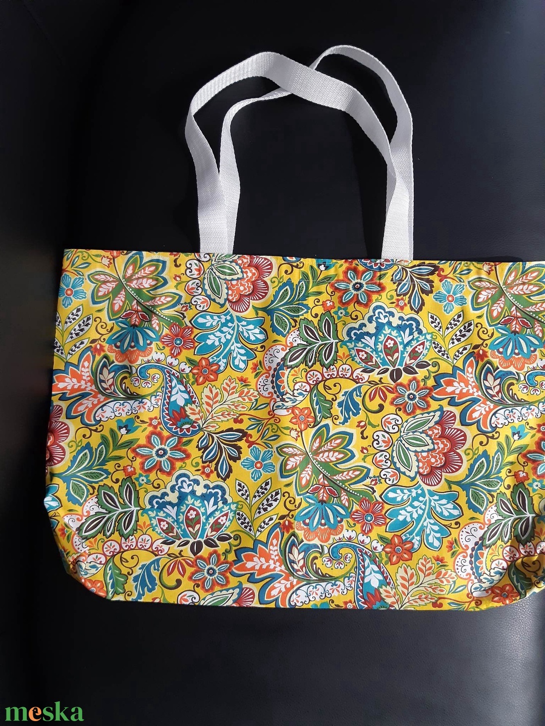 Tarka bevásárlótáska (kicsi) - táska & tok - bevásárlás & shopper táska - shopper, textiltáska, szatyor - Meska.hu
