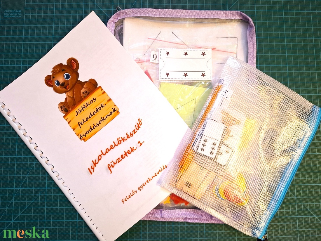 Óvodásoknak iskolafelkészítő feladatok 1. - játék & sport - készségfejlesztő és logikai játék - oktató játékok - Meska.hu