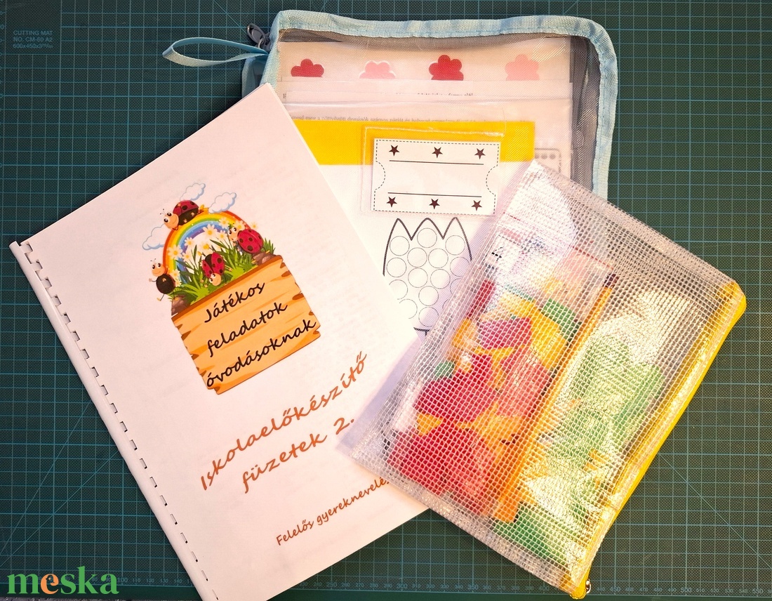 Óvodásoknak iskolafelkészítő feladatok 2. - játék & sport - készségfejlesztő és logikai játék - oktató játékok - Meska.hu