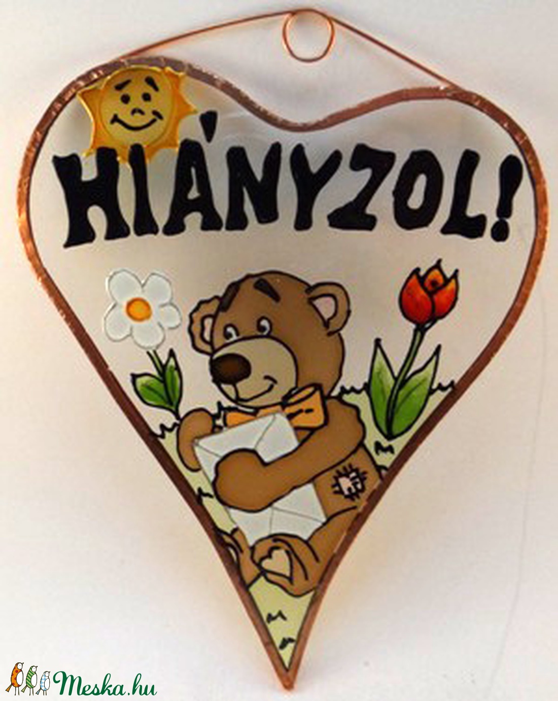 Hiányzol - Üveg, Üvegkép -  - Meska.hu