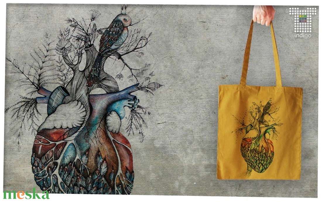 Szív textiltáskán - táska & tok - bevásárlás & shopper táska - shopper, textiltáska, szatyor - Meska.hu Szív textiltáskán - táska & tok - bevásárlás & shopper táska - shopper, textiltáska, szatyor - Meska.hu