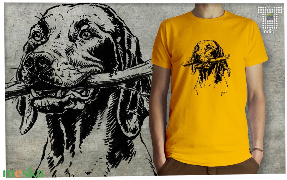 Vizsla - ruha & divat - férfi ruha - póló - Meska.hu Vizsla - ruha & divat - férfi ruha - póló - Meska.hu