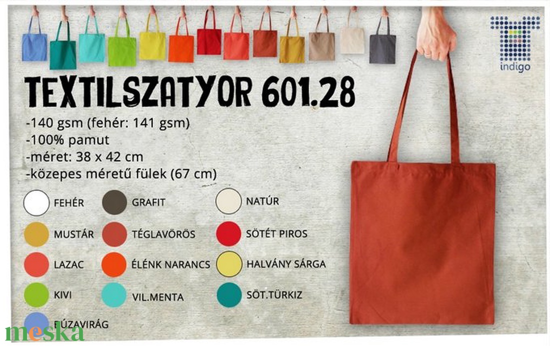 Puli textiltáskán - táska & tok - bevásárlás & shopper táska - shopper, textiltáska, szatyor - Meska.hu