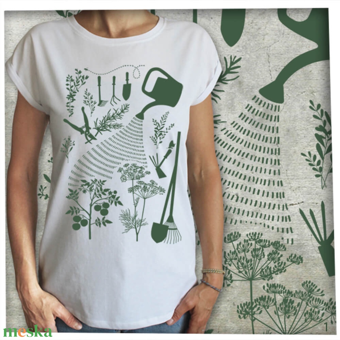 Kertész - Lezser női póló - ruha & divat - női ruha - póló, felső - Meska.hu