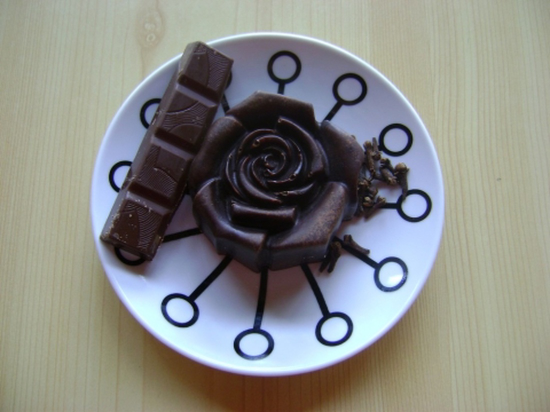 Yoghurtos-csokis-szegfűszeges szappan -  - Meska.hu