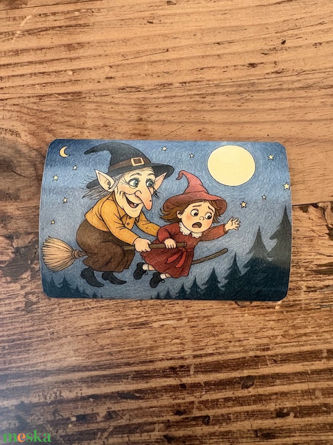 Kisboszi repülni tanul hűtőmágnes - otthon & életmód - konyhafelszerelés, tálalás - konyhai dekoráció - hűtőmágnes - Meska.hu