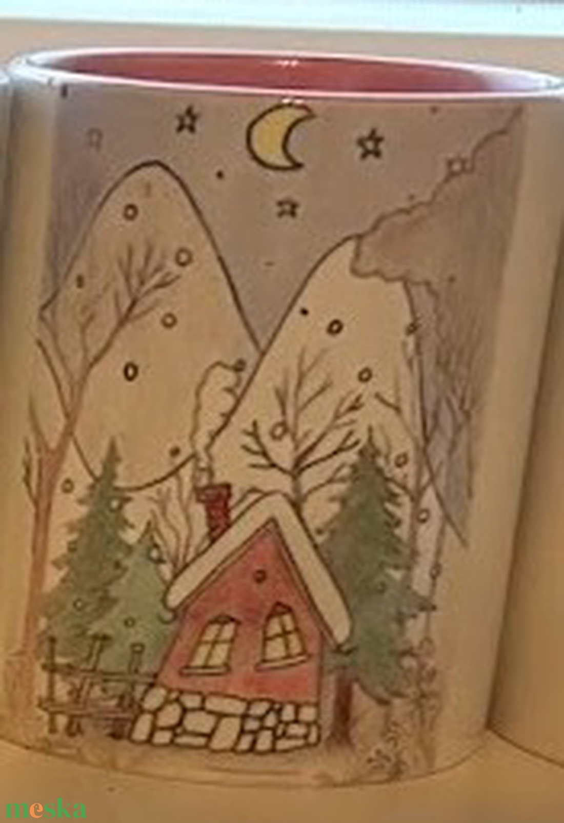 Téli álom bögre - otthon & életmód - konyhafelszerelés, tálalás - tálalás - bögre & csésze - Meska.hu