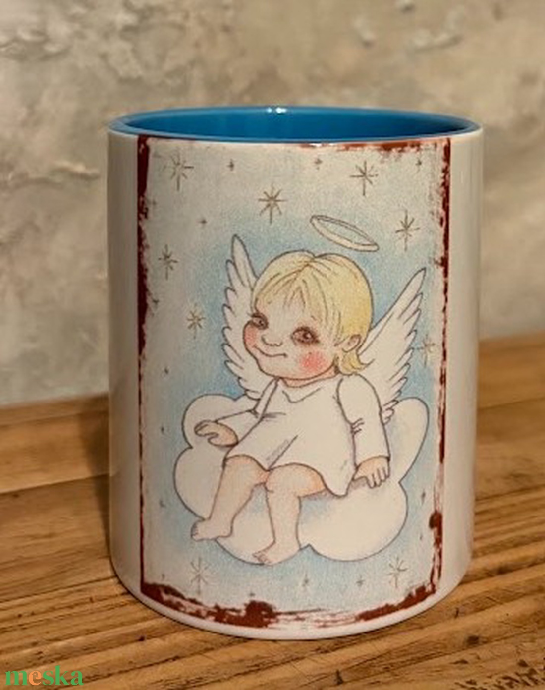 Angyalka bögre - otthon & életmód - konyhafelszerelés, tálalás - tálalás - bögre & csésze - Meska.hu