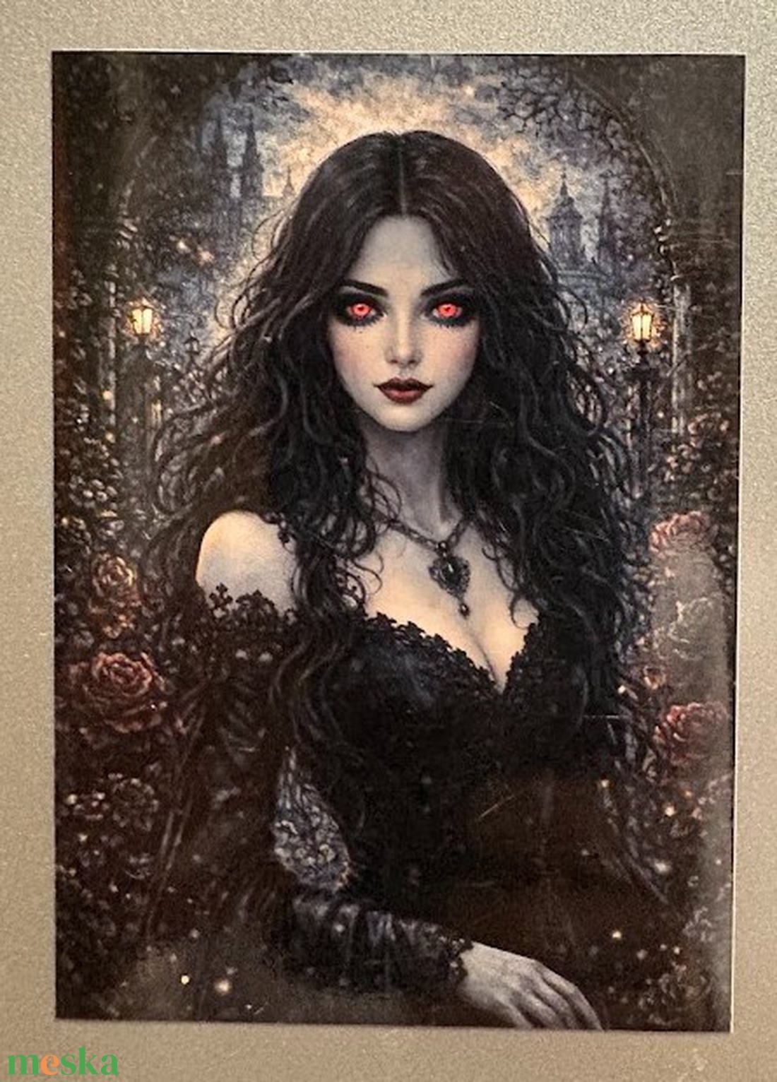 Hűtőmágnes - Varázslónő - otthon & életmód - konyhafelszerelés, tálalás - konyhai dekoráció - hűtőmágnes - Meska.hu