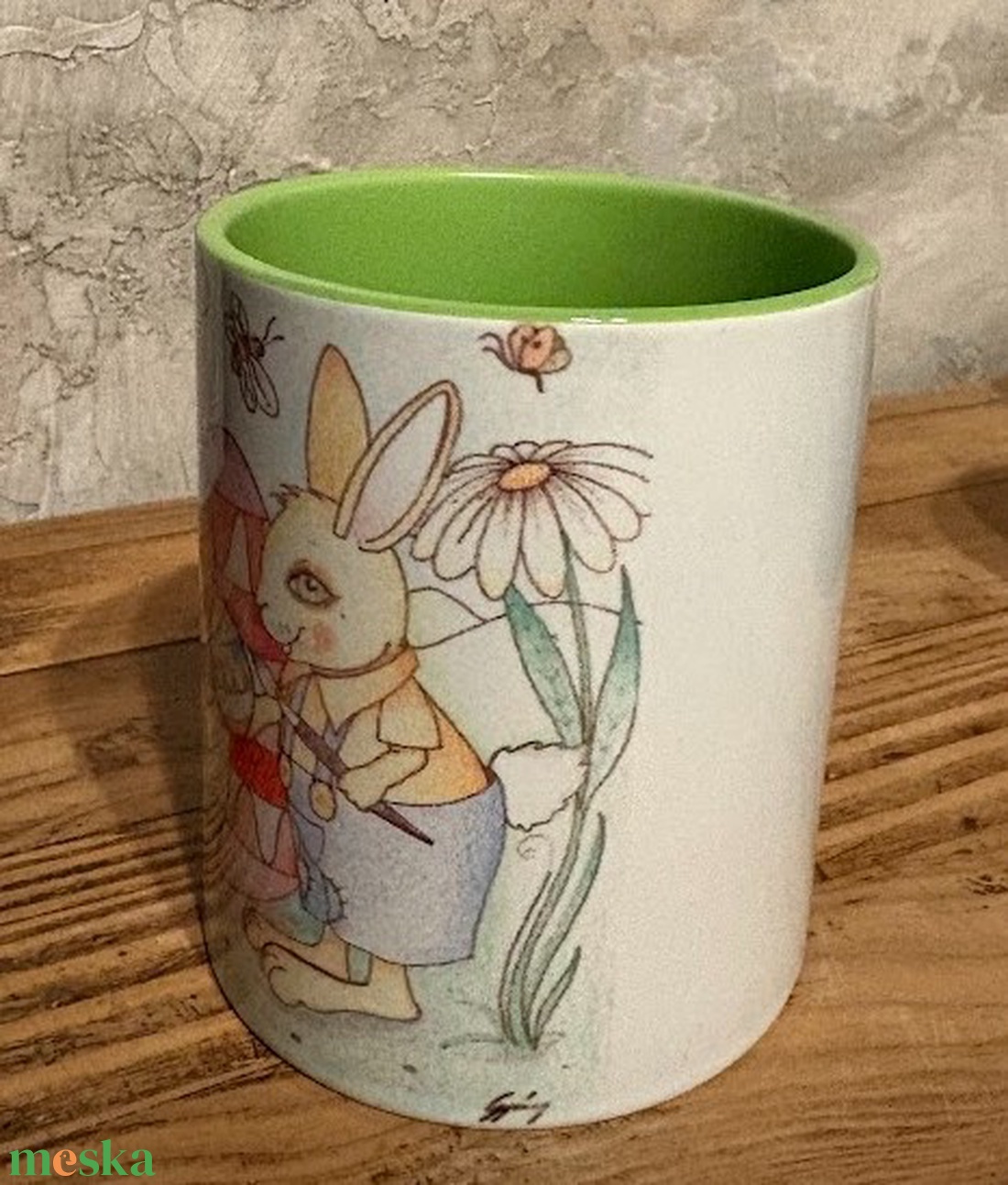 Húsvét Pali bögre - otthon & életmód - konyhafelszerelés, tálalás - tálalás - bögre & csésze - Meska.hu