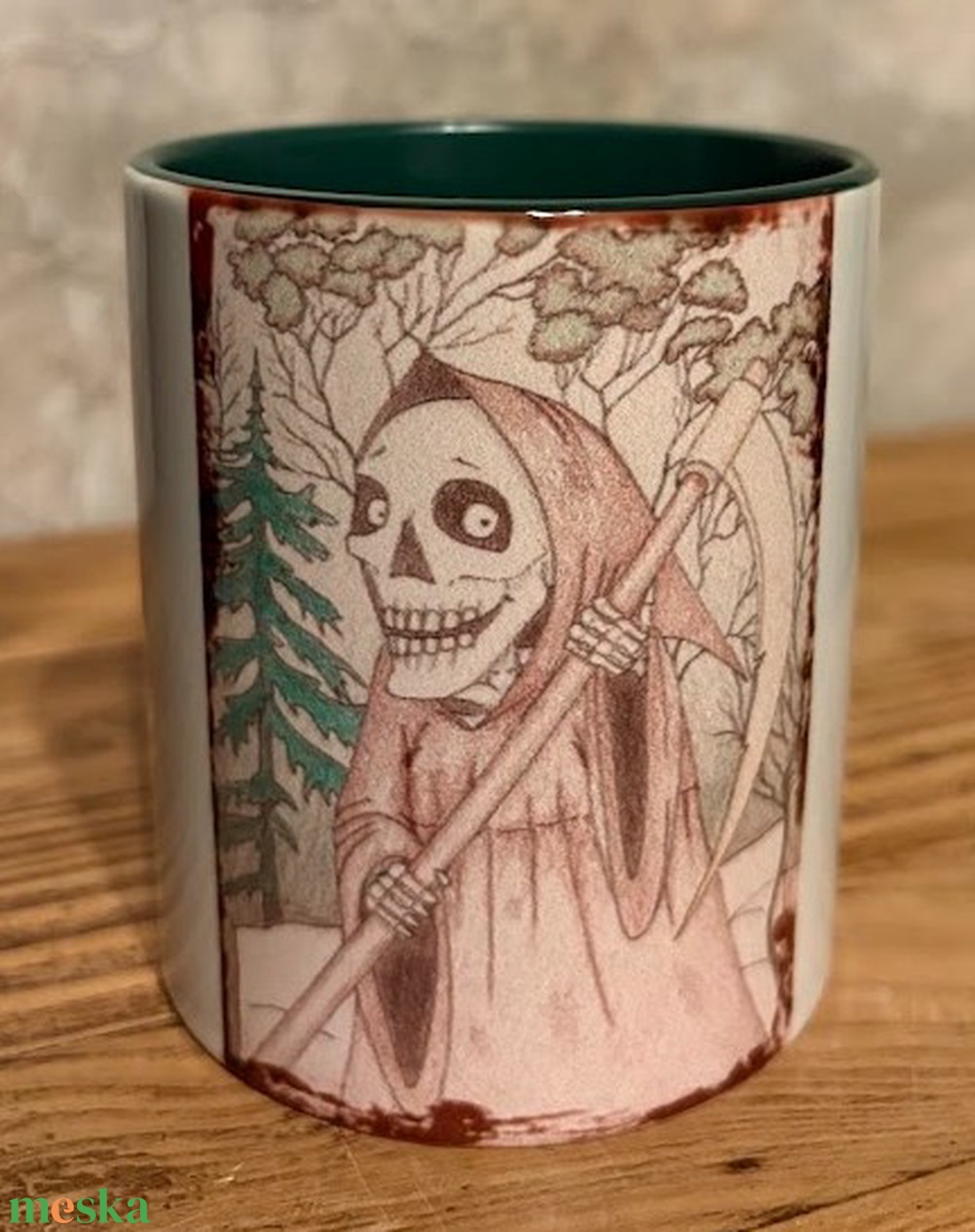 A Kaszás bögre - otthon & életmód - konyhafelszerelés, tálalás - tálalás - bögre & csésze - Meska.hu