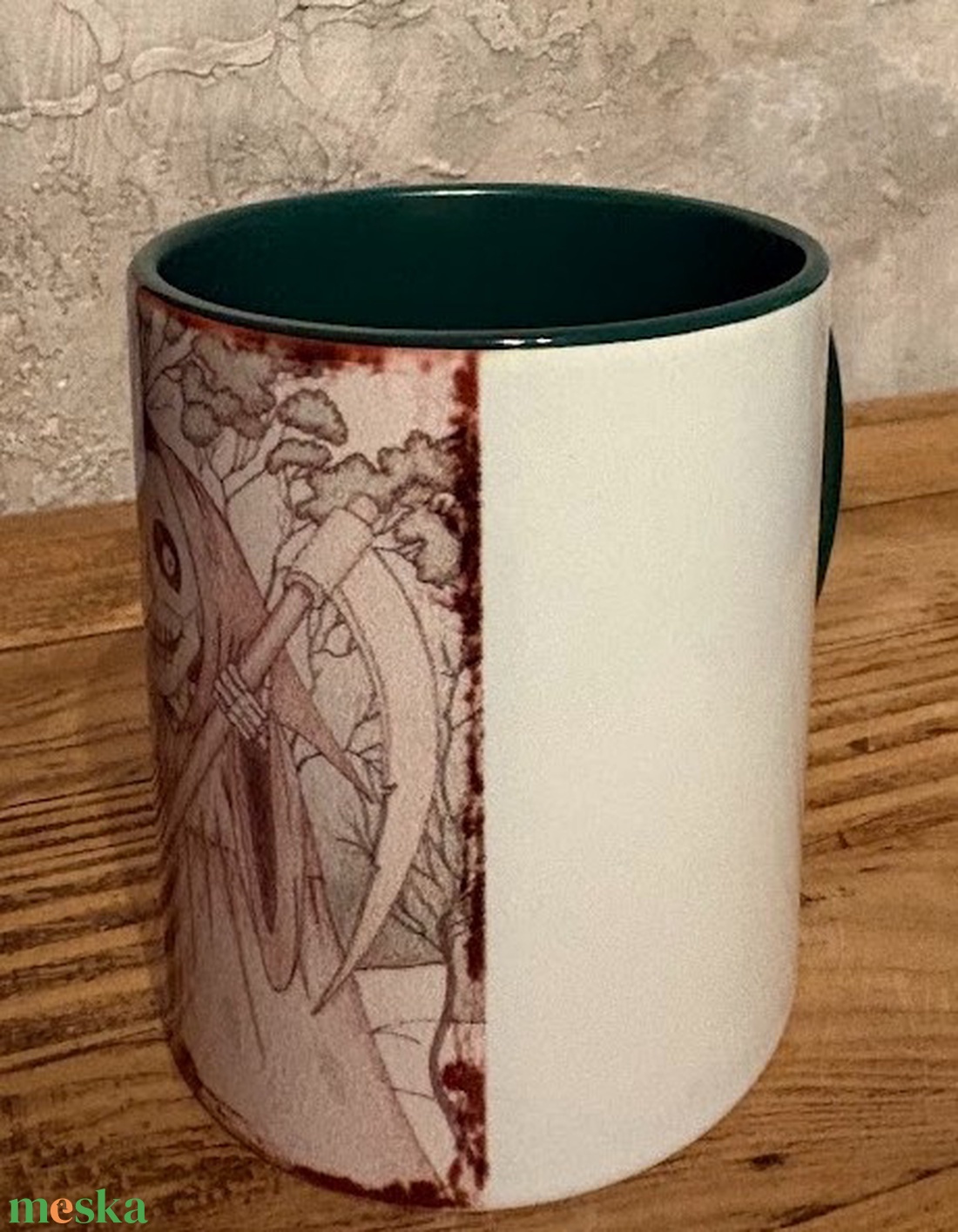 A Kaszás bögre - otthon & életmód - konyhafelszerelés, tálalás - tálalás - bögre & csésze - Meska.hu