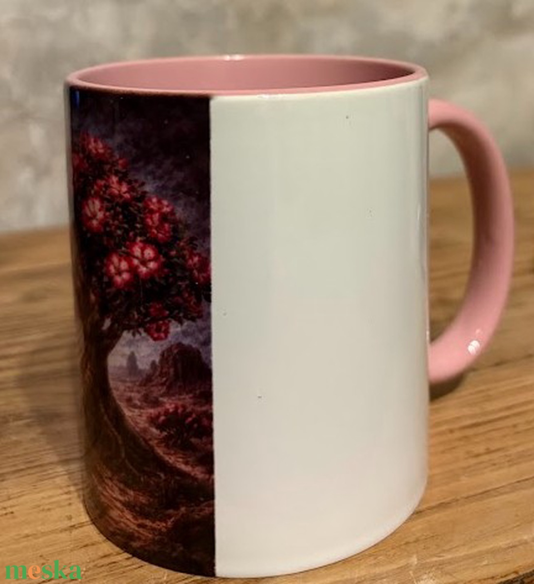 Gótikus sivatagi rózsa bögre - otthon & életmód - konyhafelszerelés, tálalás - tálalás - bögre & csésze - Meska.hu