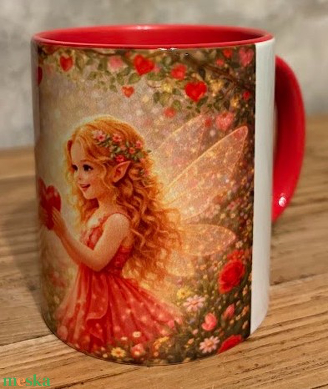 Tündérgyerekek szerelme bögre - otthon & életmód - konyhafelszerelés, tálalás - tálalás - bögre & csésze - Meska.hu